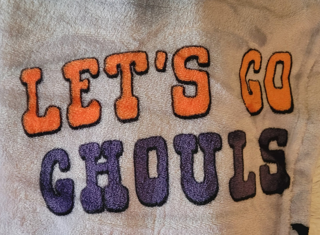 Graveyard Goods Plush Halloween Country western throw