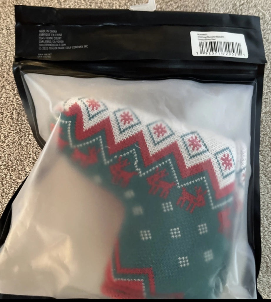 Taylormade ugly sweater blade headcover